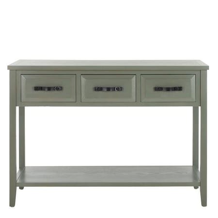 Safavieh Aiden Console Table- French Grey - 30 x 15 x 42.1 in. AMH6502B